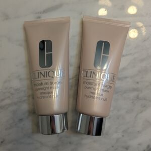 2 Brand New Tubes Clinique Moisture Surge Overnight Mask